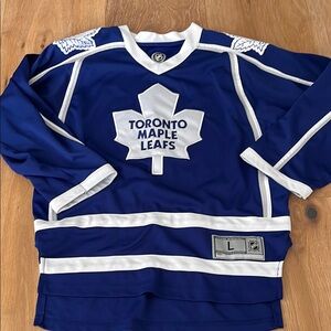 Toronto Maple Leafs Blue Hockey Jersey